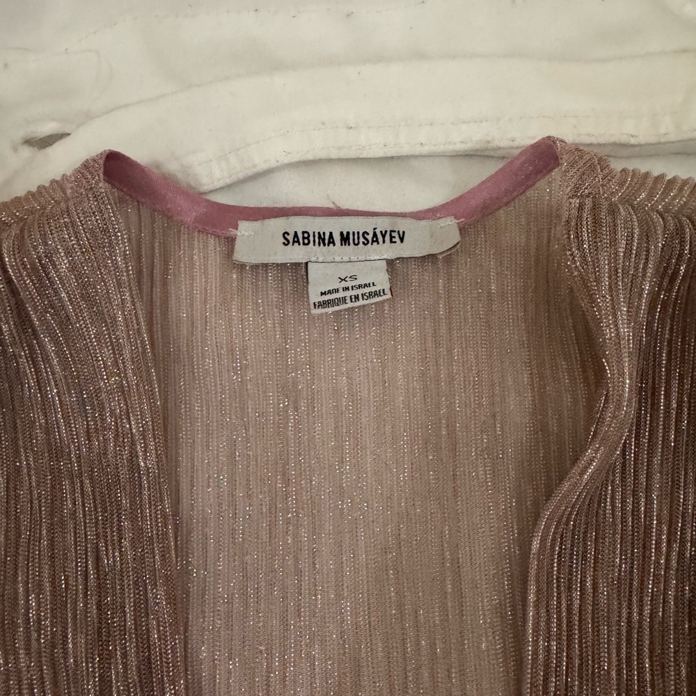 Sabina Musayev Shimmering dress